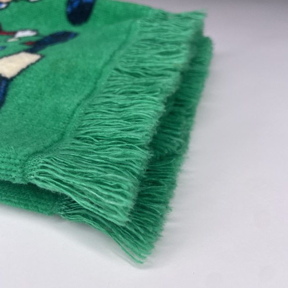 Vintage Christmas Hand Towel Holiday Teddy Bears Kitschy Kitchen Hilasol Cotton - Picture 11 of 12